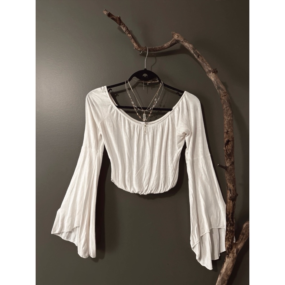 Bell Sleeve Boho Top